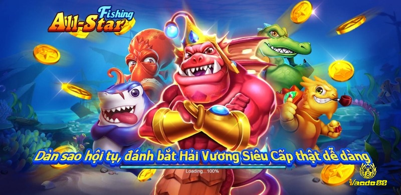 All-Star Fishing là tựa game bắn cá cao cấp với đồ họa ấn tượng