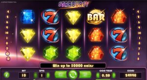 Game Starburst: Slot với tính năng đặc biệt không thể bỏ qua