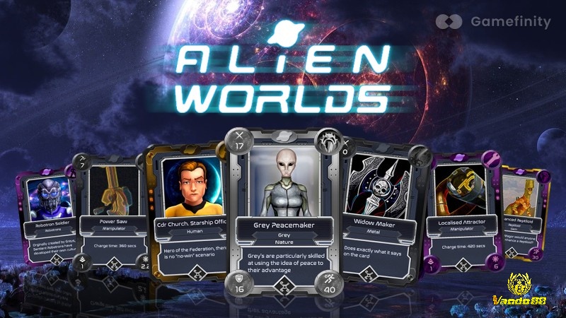 Alien Worlds là game blockchain P2E, nơi người chơi khai thác, chinh phục và kiếm tiền qua NFT