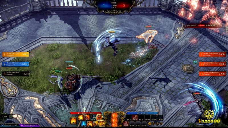 Game Lost Ark nổi tiếng với hệ thống chiến đấu nhanh và linh hoạt