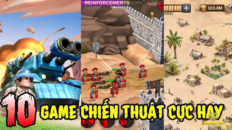 Khám phá các tựa game mobile chiến thuật ngay cùng vando88 nhé!
