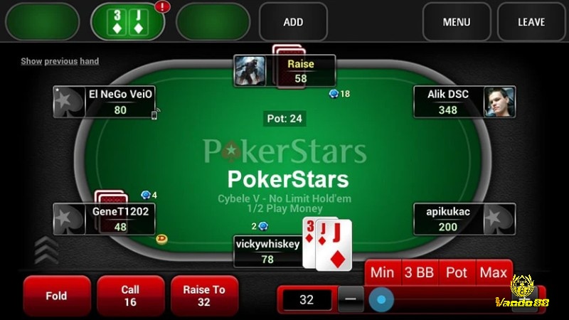 Các lệnh trong trò chơi Poker trực tuyến mà anh em cược thủ cần phải nắm rõ